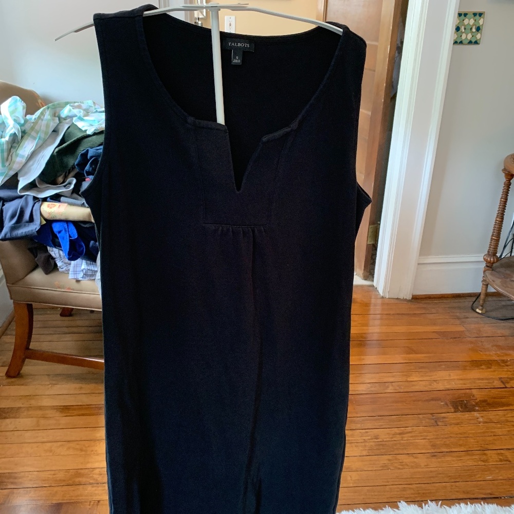 Talbots sleeveless cotton‎ sheath dress. Worn 1x. Retail 89.50